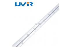 China UVIR Infrared Halogen quartz lamp, long Infrared heaterLamp for Heating supplier