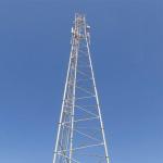 Galvanized Telecommunication Tubular Steel Tower Tube Antenna Lattice Steel Tower 4 Legged Customized for sale