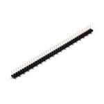 Pin Header Connector  1.27mm  Pitch  single row 1*40pin dislocation dip for sale
