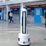 Hospital Acquired Infections 10mm UV Disinfection Robot for sale