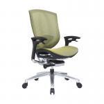 Ergonomic Green PU Lifting Arms High Back  Mesh Computer Office Chair for sale