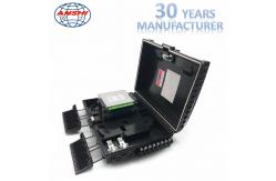 China 16 Port Outdoor Fiber Distribution Box Black Optical Distribution Frame supplier