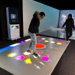 Mobile Interactive Floor Projector System For Gym Sports Interact Projection Mapping Games for sale
