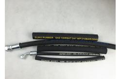 China SAE R9 4 Wire Hydraulic Hose , Spiral Reinforced high pressure flexible hose supplier