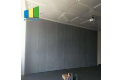China Sliding Folding Temporary Acoustic Partition Walls Mobile Soundproof Room Partition supplier