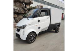 China Lithium Battery Aluminum Hopper Solar Panel Electric Four Wheeler With Belts supplier