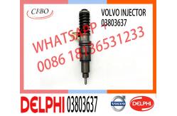 China 20544186 High quality fuel common rail injector E3 03803637 03801144 supplier