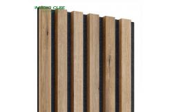 China Contemporary Design Style Melamine Surface Fire Retardant Wood Veneer MDF Polyester Panel supplier