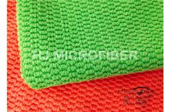China Jacquard Pattern Microfiber Pearl Cloth For Kitchen  / Eco Friendly Cleaning Cloths supplier