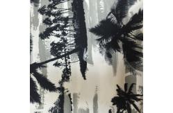 China Twill Style Polyester Material Fabric Printed Peach Skin Twill Microfiber 150cm Width supplier