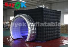 China Inflatable Cube Tent Camera Style Inflatable Photo Booth / Inflatable Tent Wedding Selfie Booth supplier