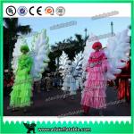 Beautiful Festival Holiday Event Parade Walking Inflatable Wing Costume Customized for sale