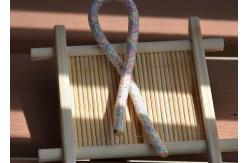 China 20cm Customised Eco Friendly Polyester Drawstring Cord For Bags supplier
