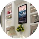BOE Black Diamond Screen Bluetooth Speaker Built In Famous Paintings for sale