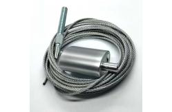 China Two Way Adjustable Brass Cable Gripper For Hanging System supplier