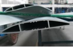 China Warehouse Using Industrial Palm Frond Fan Blades / Aluminum Louvers Panel HVLS Fan Blade supplier