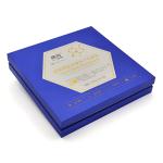 Custom Printed Cardboard Paperboard Box With Sponge Liner UV Advantage For Skincare Cosmetic Perfume Packaging for sale
