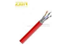 China Cat 7 SFTP Cable With PVC CM Moisture Barrier Sheath Ethernet supplier