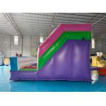 Tarpaulin 4x3m Commercial Inflatable Water Slides Inflatable Bouncy Castle Silk Printing