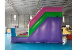 China Tarpaulin 4x3m Commercial Inflatable Water Slides Inflatable Bouncy Castle Silk Printing supplier
