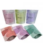 Zipper Mylar Stand Up Pouches Gravnre Printing For Body Scrub Bath Salt for sale
