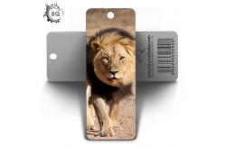 China Custom 0.6 mm PET 3D Lenticular Bookmark With Two Sides CMYK Printing supplier