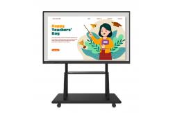 China 3576 Chip Smooth Writing Edu Touch Interactive Flat Panel 4K Digital Whiteboard supplier