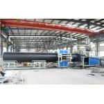 Automatic Plastic Pipe Extrusion Line , Sprial Hdpe Pipe Production Line low noise for sale