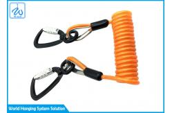 China Eco-Friendly Material Spring Safety Coil Tool Lanyard supplier