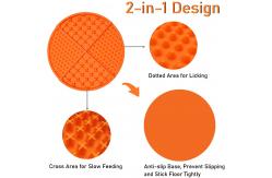 China Puzzle Feeder Licking Mat With Suction Cups For Dogs And Cats supplier