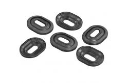 China Black Color Customized Auto Rubber Parts Fastener Sealings For Automotives supplier