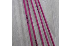 China Round Jacquard Custom Shoelace 10mm Width Personalized Shoe Strings supplier