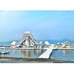 Lake Inflatable Floating Water Park Equipment , Inflatable Water Games