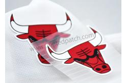 China Realistic TPU Heat Transfer Label Animal 2D 3D Bull Head Pattern supplier