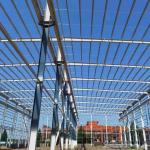 Water Proof Steel Structure Workshop Low Carbon Fire Prefab Metal Workshop for sale