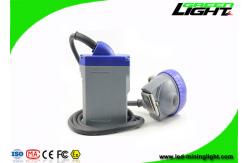 China ABS 6.6Ah LED Miners Cap Lamp 216lum 10000lux Waterproof Miners Headlamp supplier
