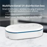 OEM ODM UV Light Sanitizer 15W Wireless Charger For Smartphone for sale