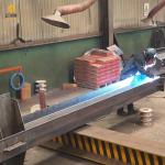 Durable Modern Steel Structure Building Construction With Bolt Connection