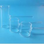 Wholesale Clear Quartz Glass Tee Pipe