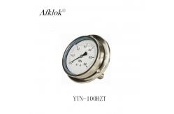 China Differential Pressure Gauge With Manometer , Axis Propane Gas Pressure Gauge supplier