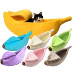 Warm Soft Punny Lovely Pet Supplies For Banana  Indestructible Pet Bed for sale