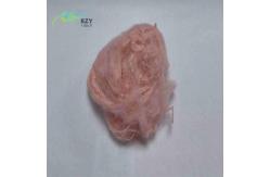 China Pink A Grade Staple Fiber Polyester Non siliconized Polyester Fiber Fill supplier