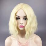 Loose Wavy Blonde Human Hair Full Lace Wigs Cuticle Aligned Steamed 8A 11A for sale