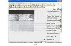 China Image Editing  Metallurgical Analysis Investigation Software With Image Processing supplier
