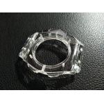 Transparent Watch Case Sapphire Cover Glass Wear Resistance Polished Surface for sale