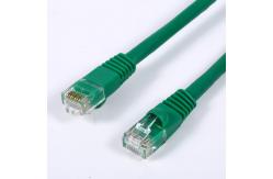 China Cat5E Cat 6 Cat6a UTP Ethernet Patch Cable Round For Communicate supplier