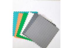 China Textured PVC Interlocking Garage Tiles 6.5mm Anti Uv Anti Aging Anti Impact supplier
