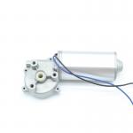 Low Noise 24V DC Worm Gear Motor With Gearbox 1:21 428Rpm 1.5A for sale