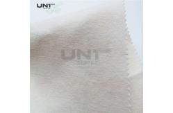 China 300g Double Side Brushed Necktie Interlining Polyester Wool For Silk Tie supplier