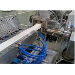 PLC control Double Screw Plastic Profile Extrusion Line 380V 50HZ for sale